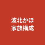 波北かほの家族構成まとめ｜兄弟・両親の職業・出身地を公式情報で解説【K-1 GIRLS・2026最新】